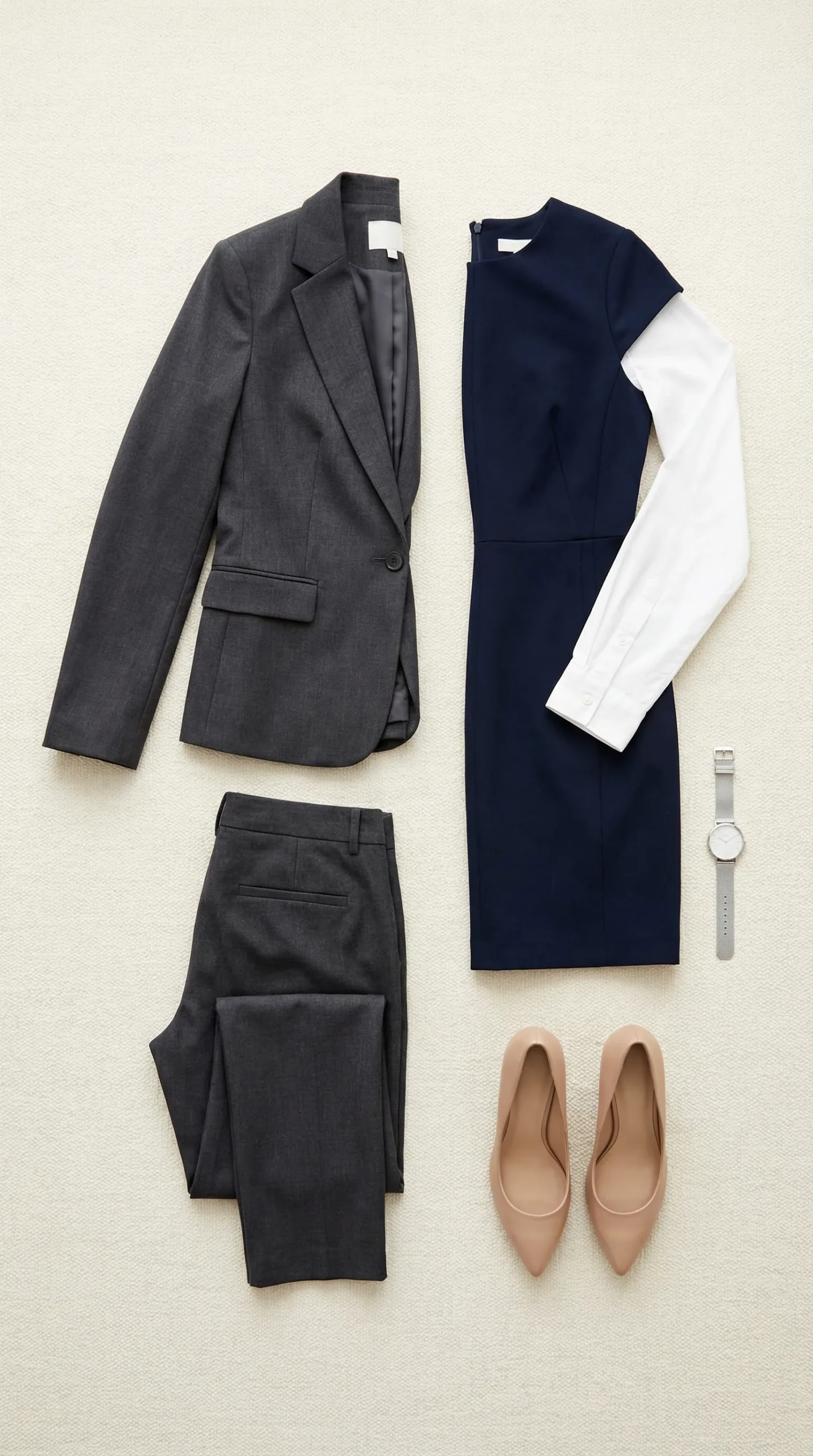 Business formal capsule wardrobe for women