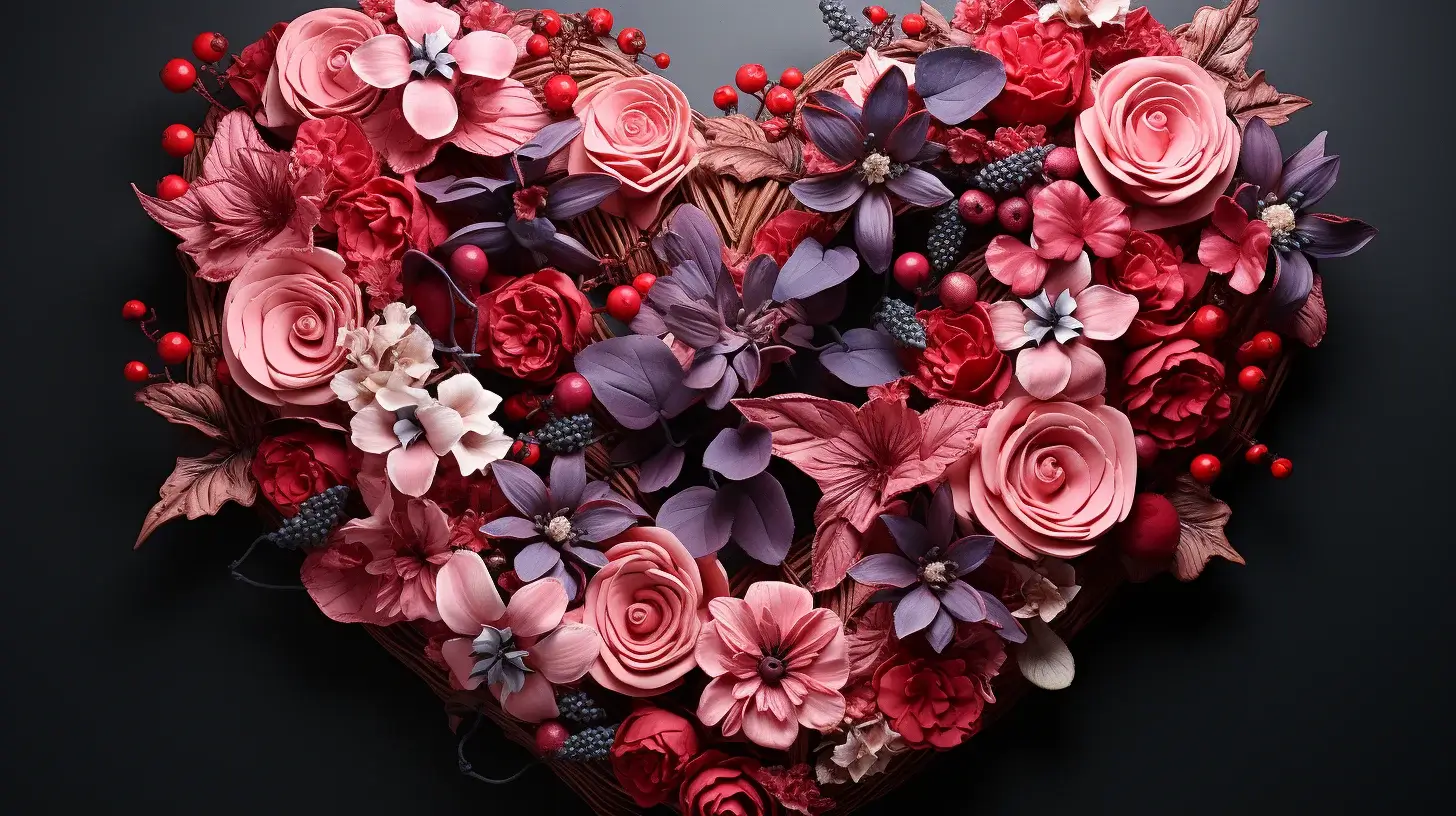 Beautiful Valentine’s Day Wreaths