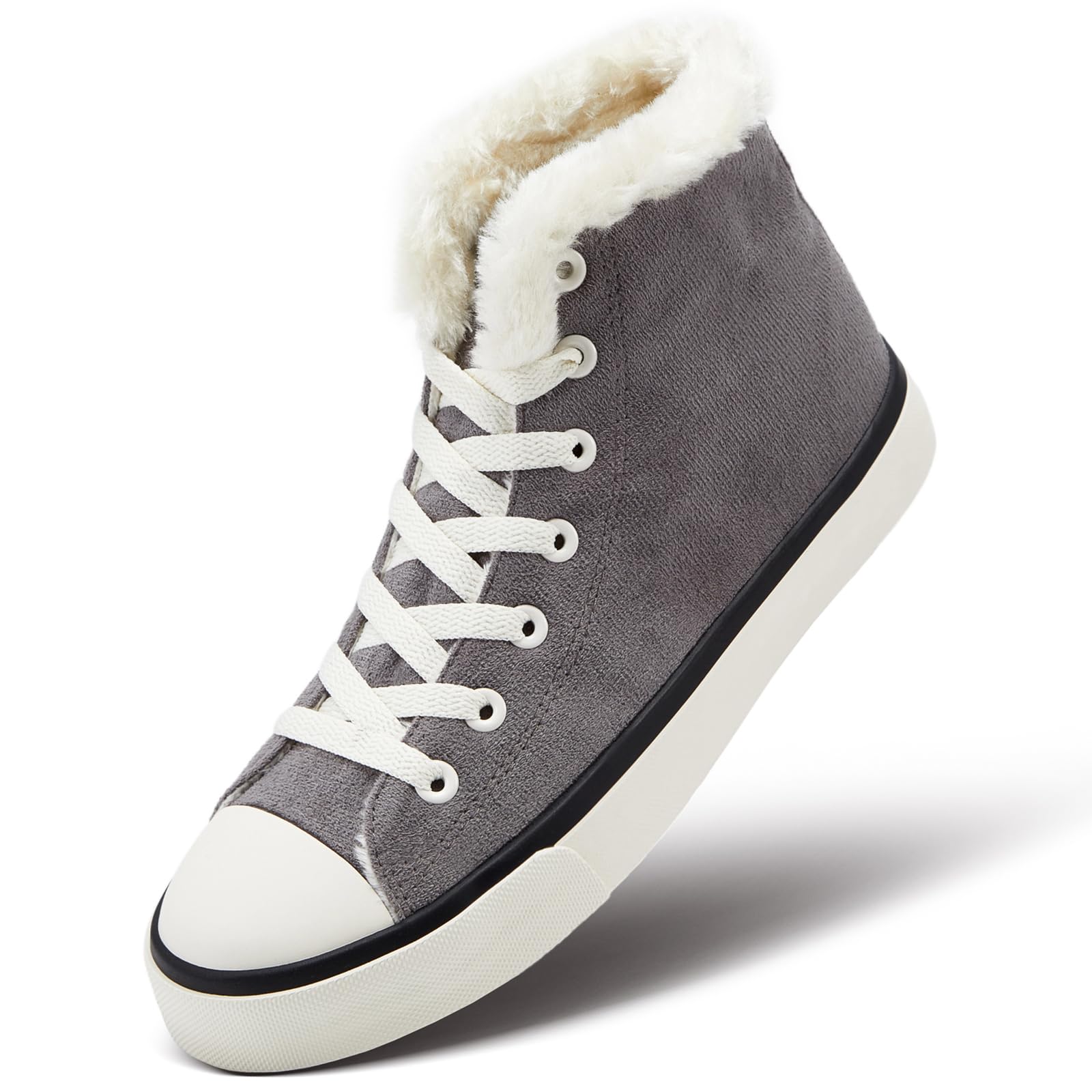 Chic High Top Canvas Sneakers