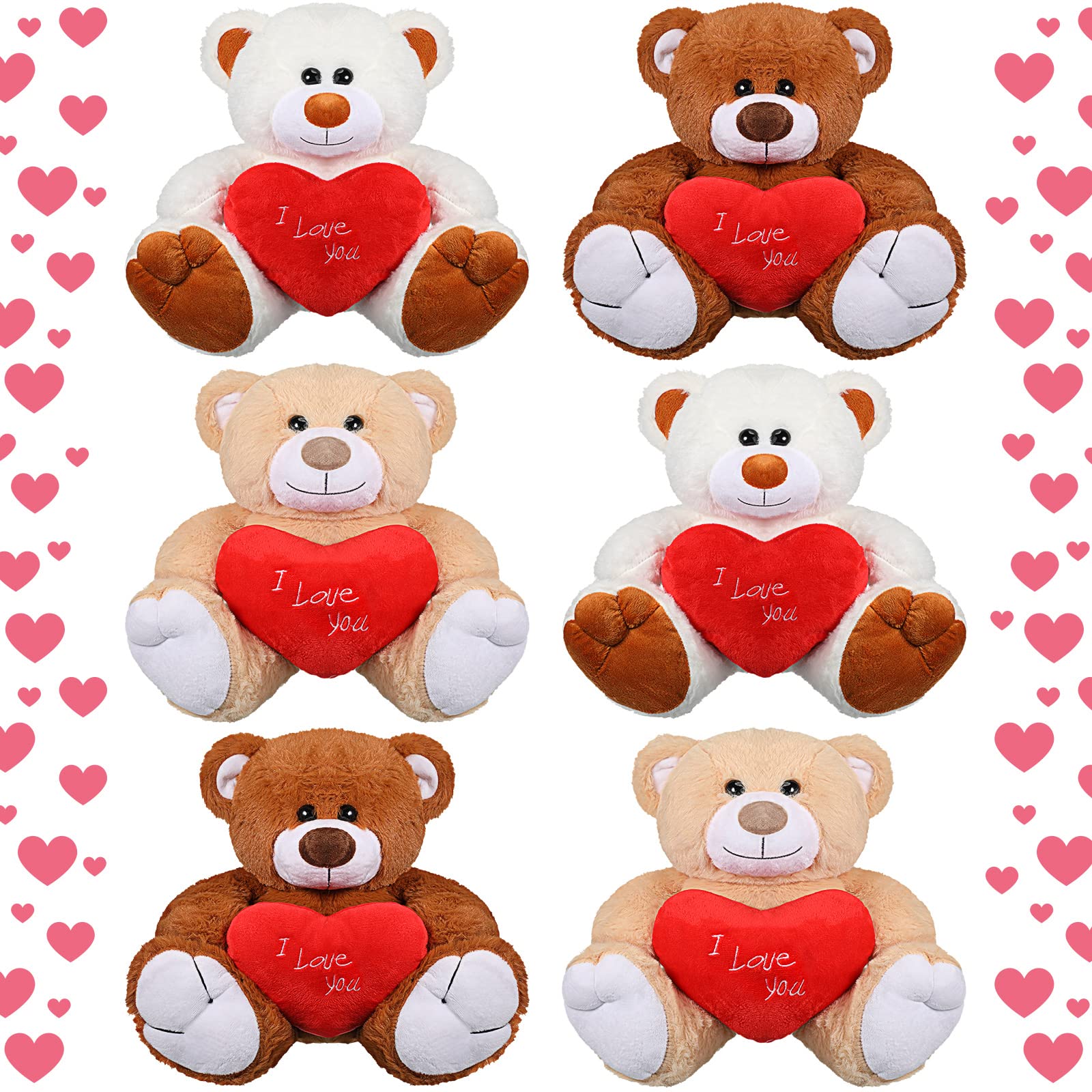 Jerify Valentine's Day Smile Bears