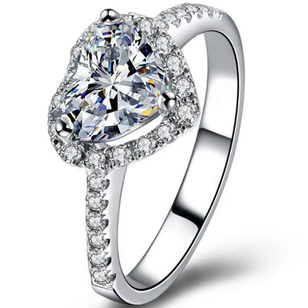 Jude Jewelers Heart Shaped Ring