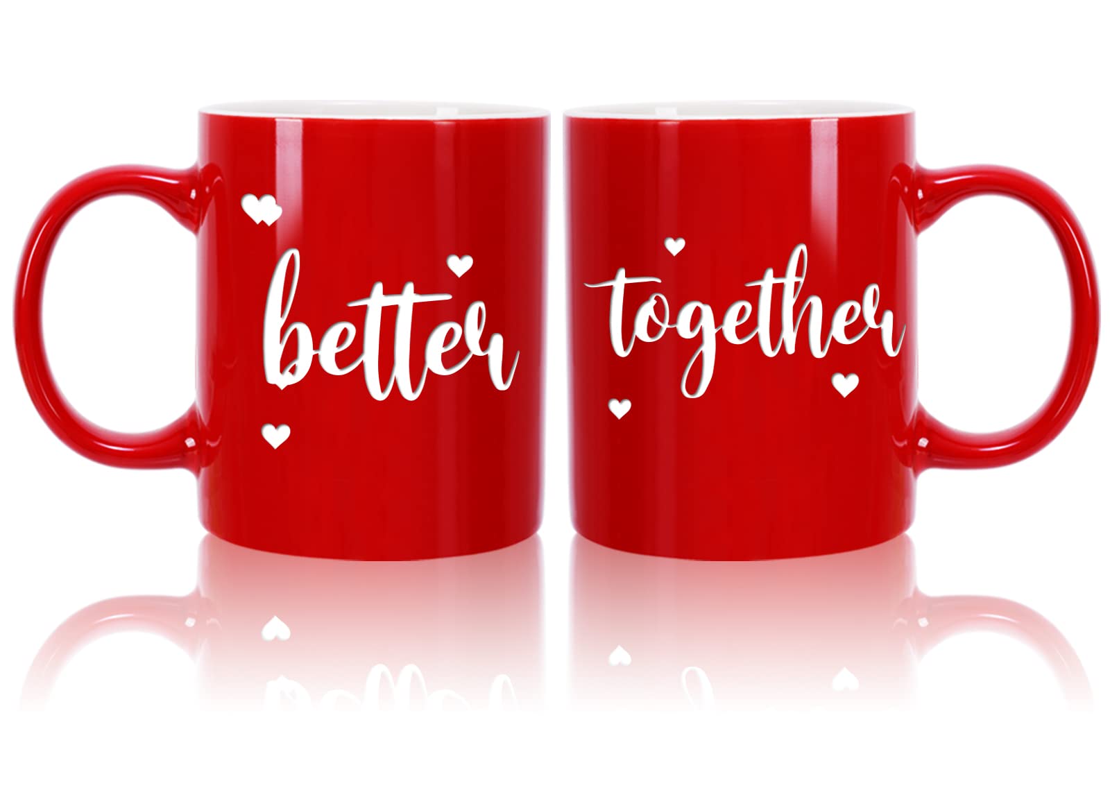 Whaline Valentine's Day Couple Mug Set
