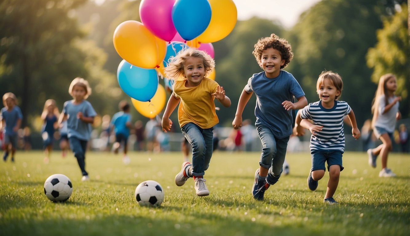 Sporty and Active-outdoor birthday party ideas