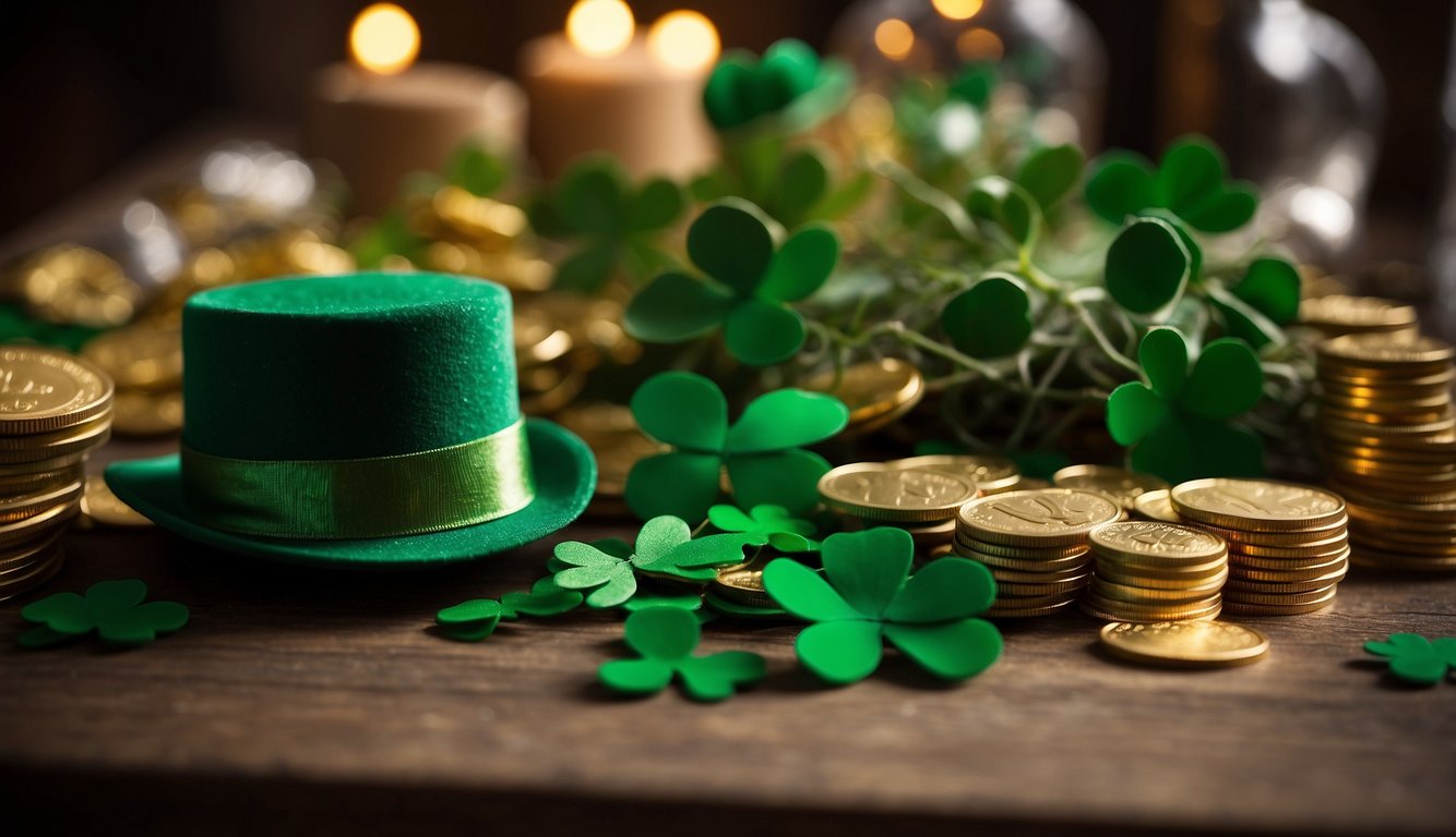 Setting Up and Taking Down Decorations-St. Patrick's Day Decoration Ideas