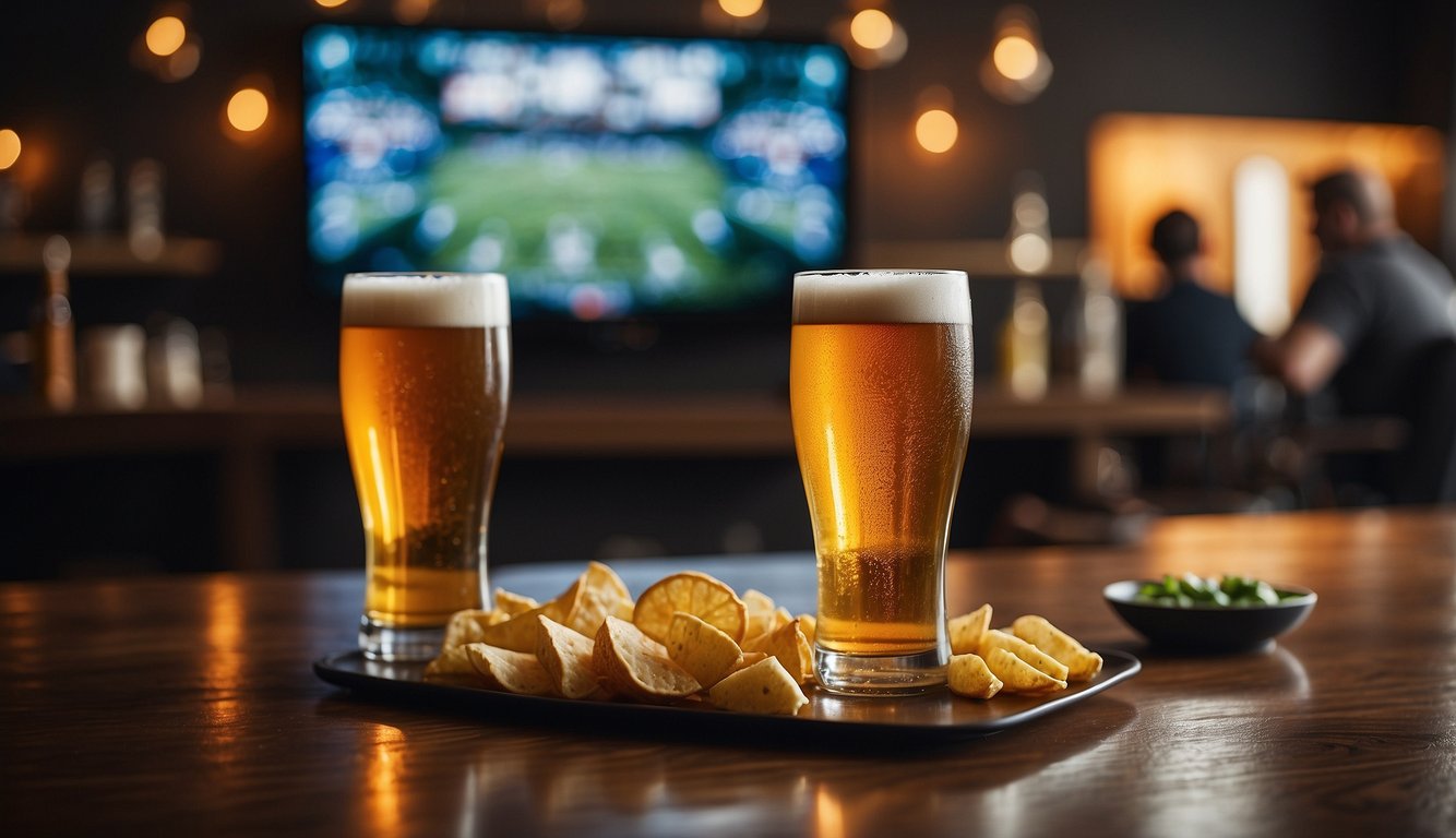 Setting Up the Game-Super Bowl Drinking Game