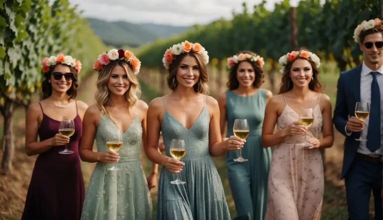 Winery Bachelorette Party Outfits Chic & Fun Styles for Your Vineyard Celebration