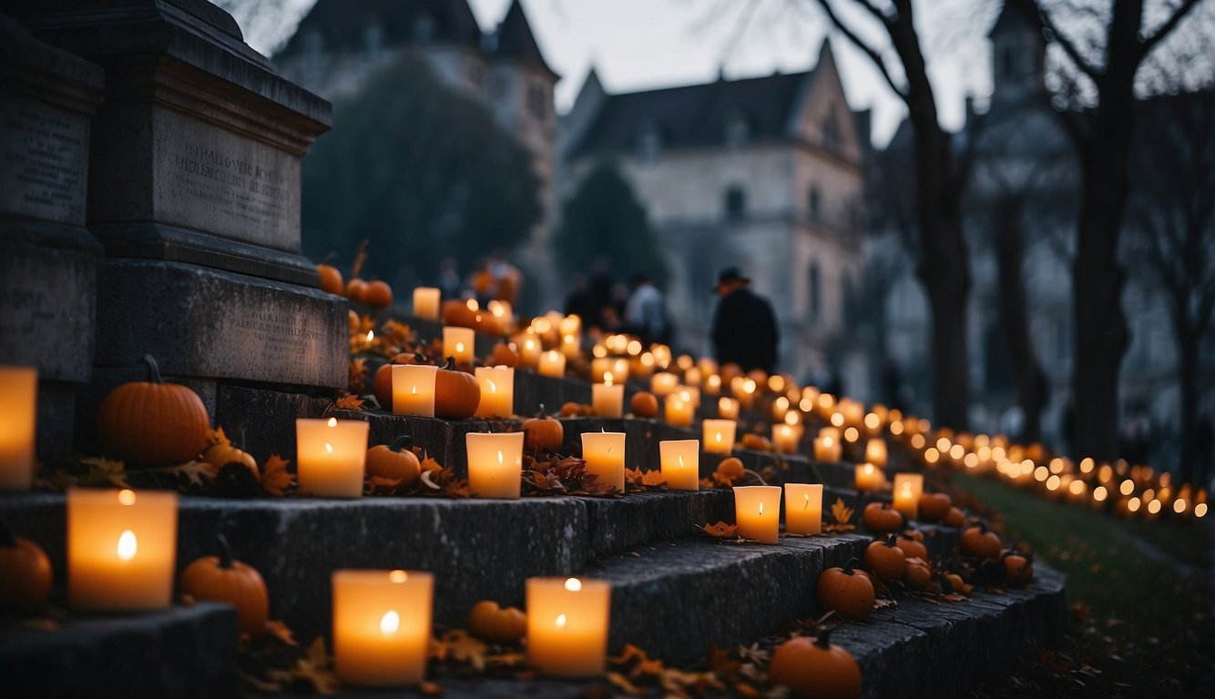 In France, Halloween is celebrated with traditional and religious observances, including candlelit processions and visits to cemeteries to honor the deceased How Does France Celebrate Halloween