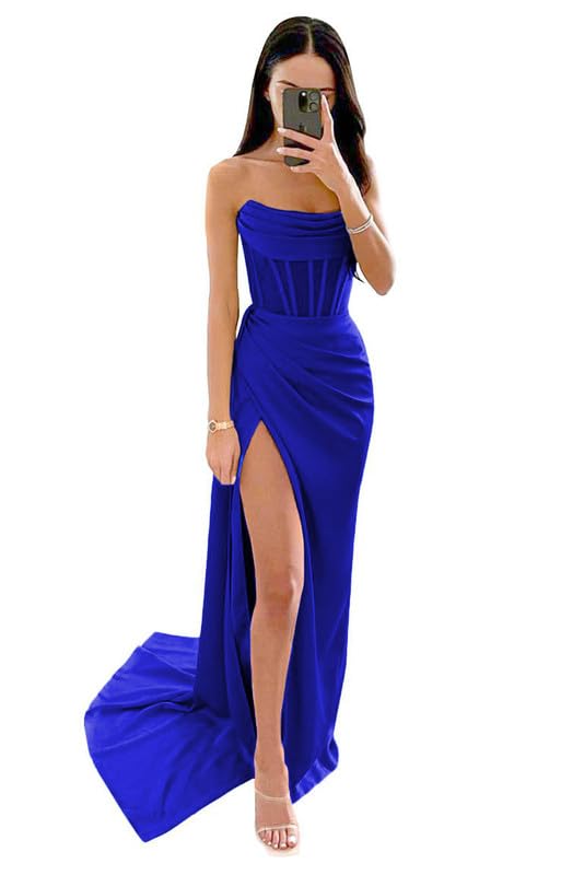 Royal Blue Prom Dress 2