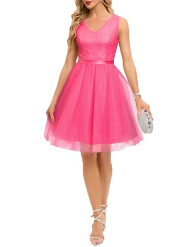 Hot Pink Prom Dress 3