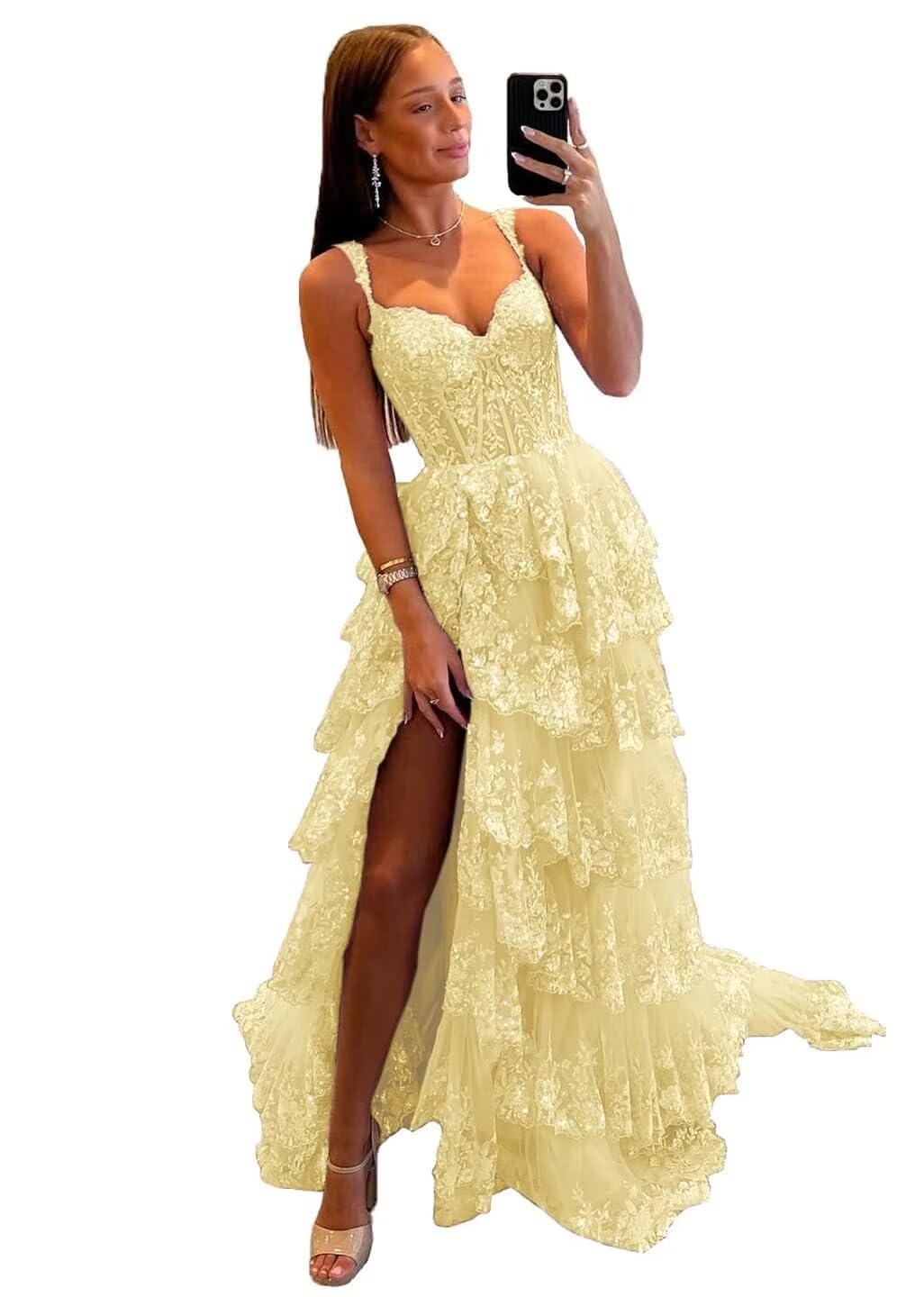 Yellow Prom Dress 2