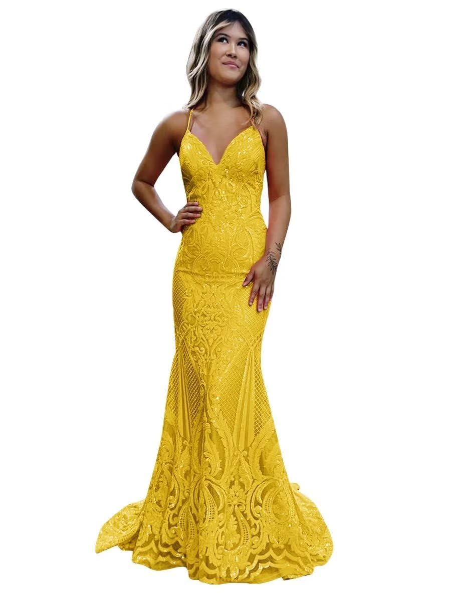 Yellow Prom Dress 10