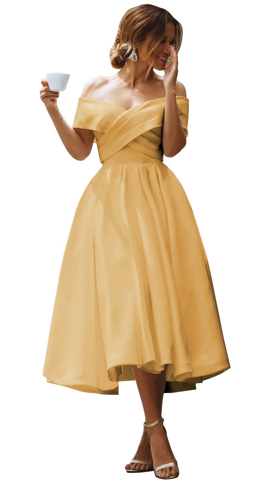 Gold Prom Dress 1