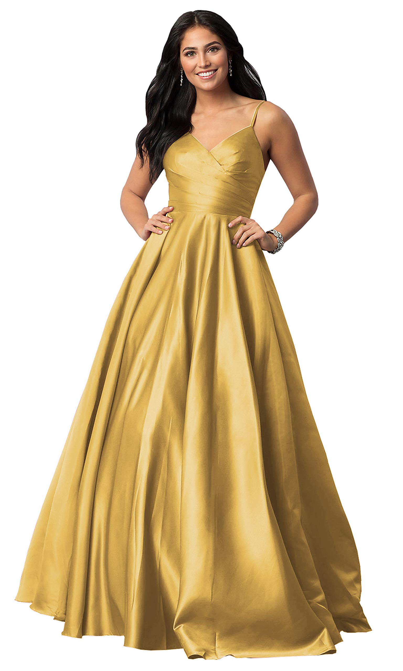 Gold Prom Dress 4