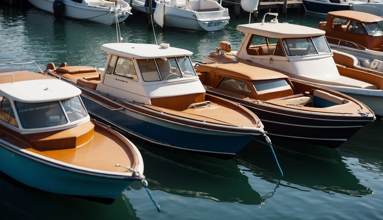 Boats on the water, maintaining safe distance and following right of way rules Boating Etiquette