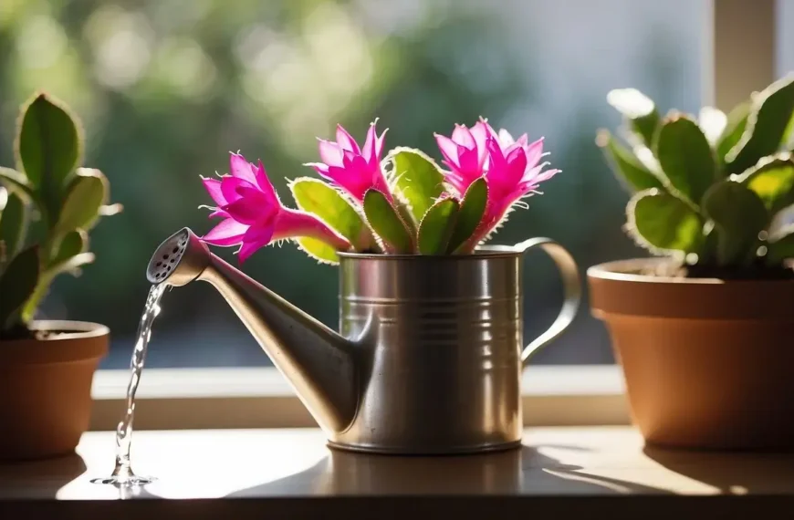 How Often to Water Christmas Cactus: Simple Watering Tips