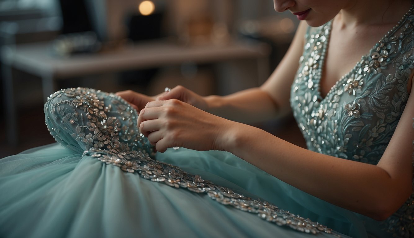 How to Make a Prom Dress 5