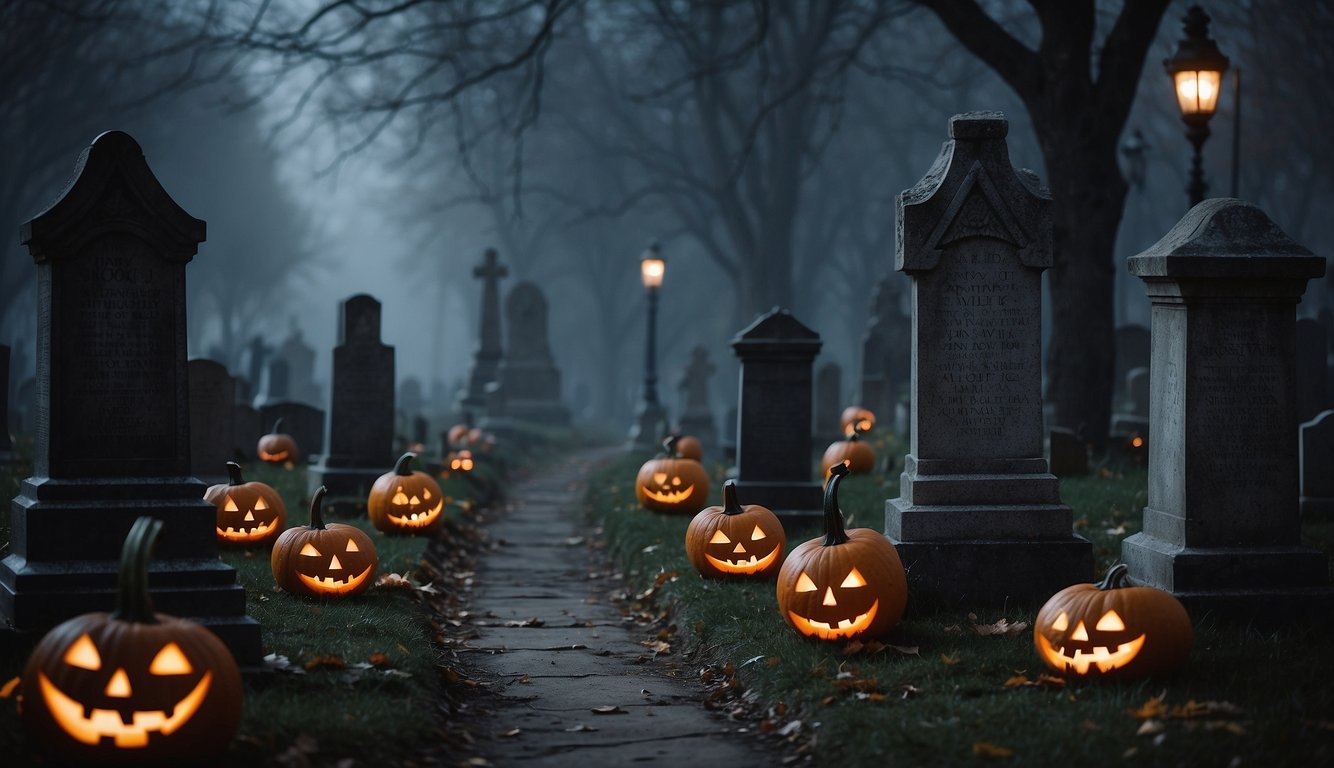 Halloween Graveyard Decorations 3