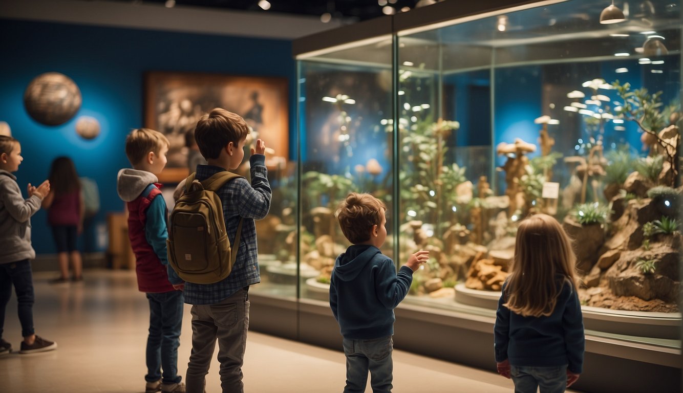 Children explore a museum exhibit, engage in hands-on learning activities, and participate in cultural workshops Fun Summer Activities