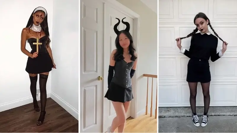 Black Halloween Costumes