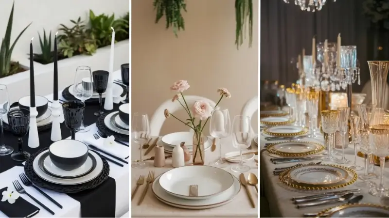 Dinner Party Tablescapes