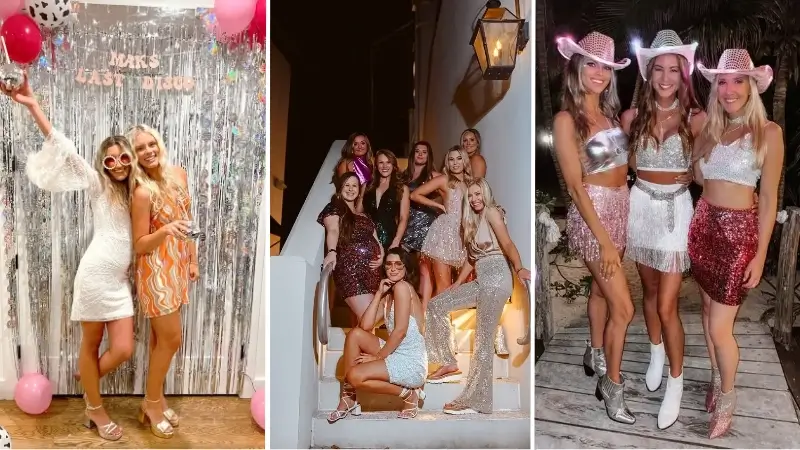 Disco Bachelorette Outfits