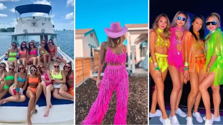 Neon Bachelorette Party Outfits