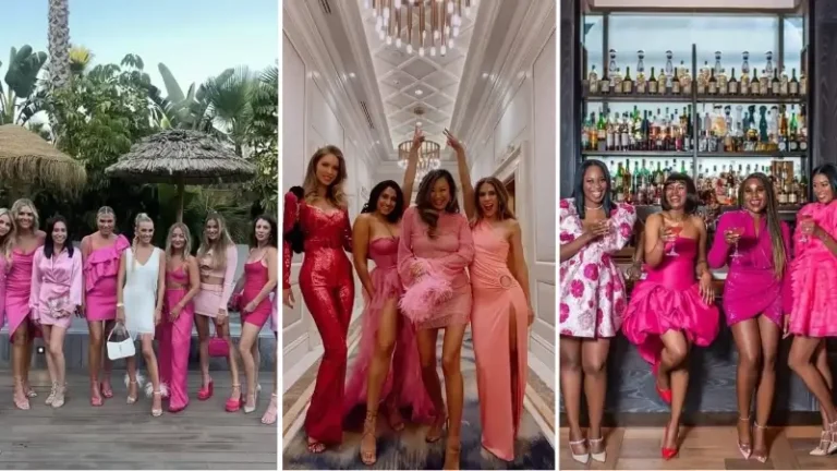 Pink Bachelorette Outfits