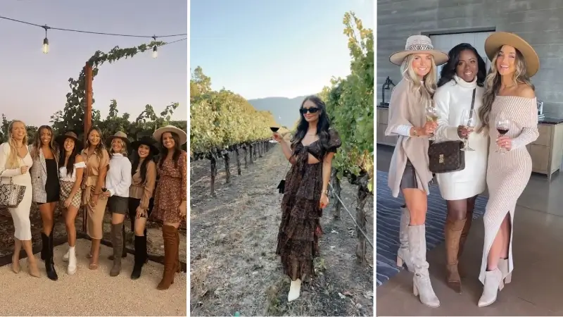 Winery Bachelorette Party Outfits 1