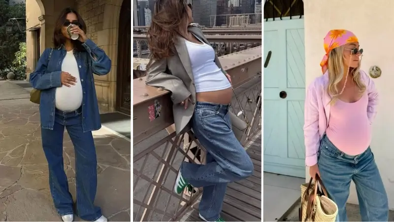 Cool pregnancy outfit