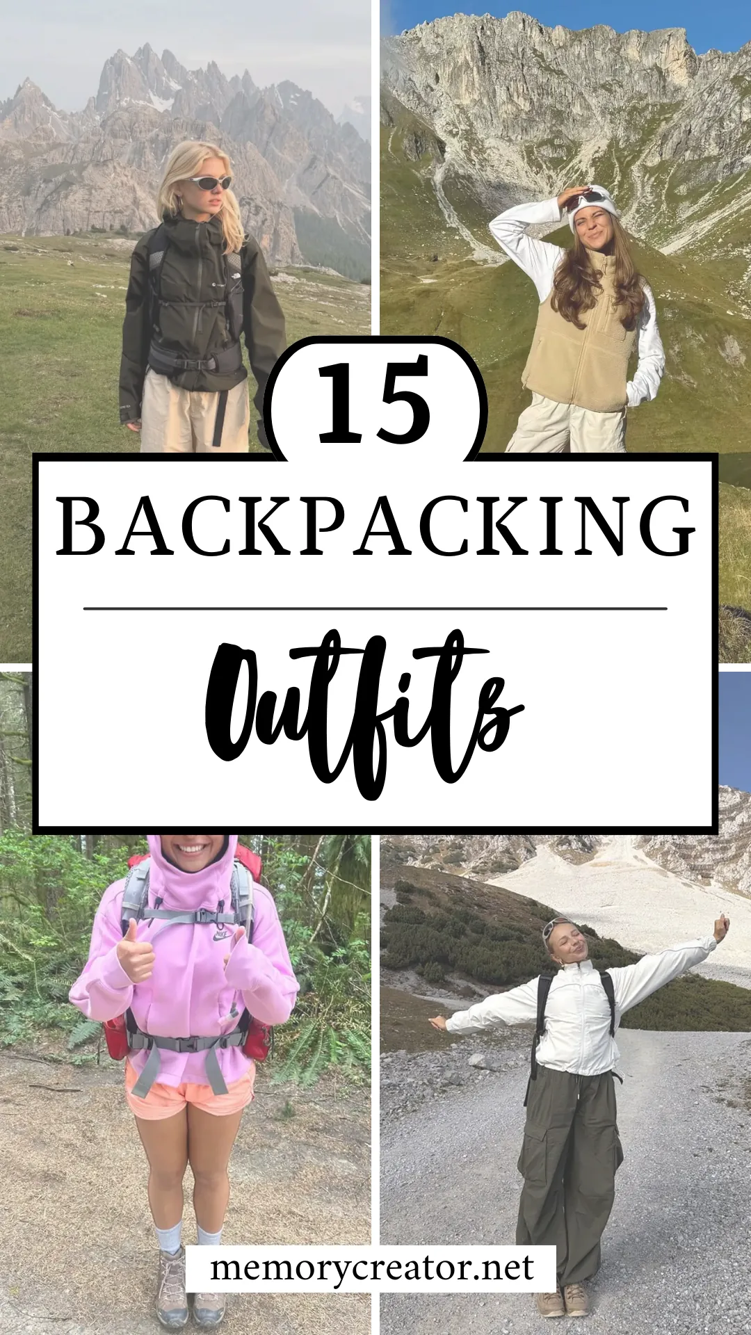 Backpacking Outfits