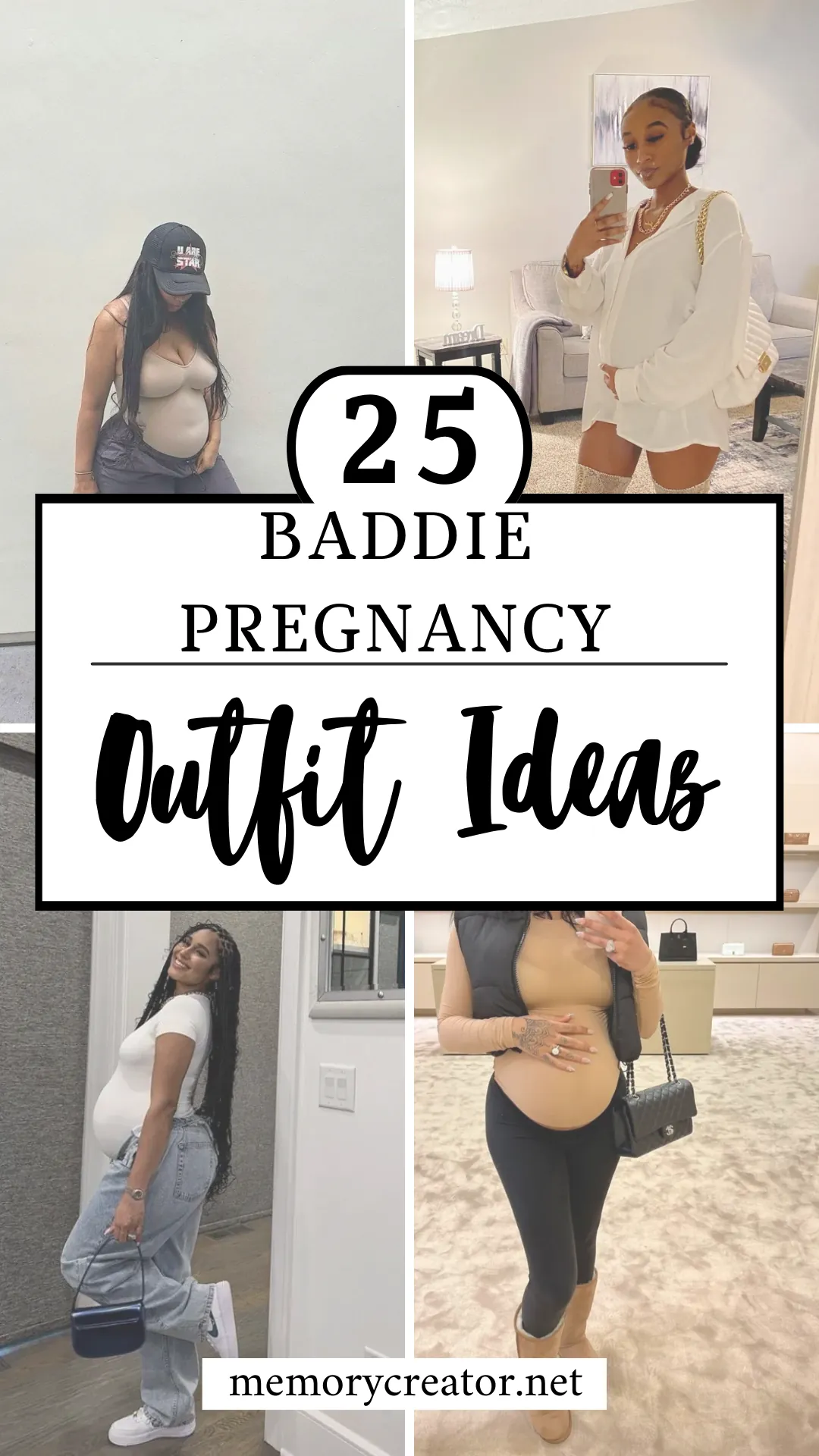 Baddie Pregnancy Outfit