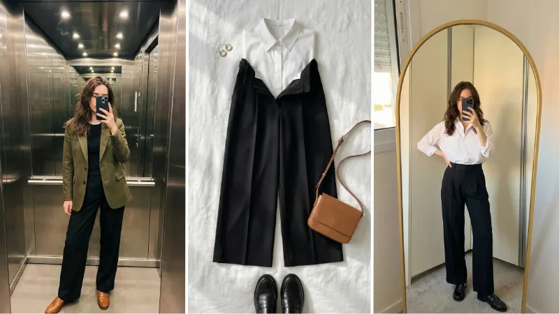 COS Wide Leg Tailored