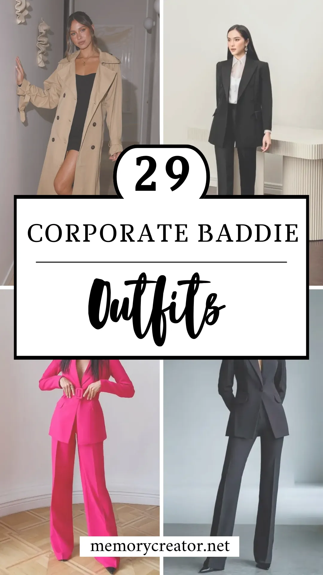 Corporate Baddie Outfits