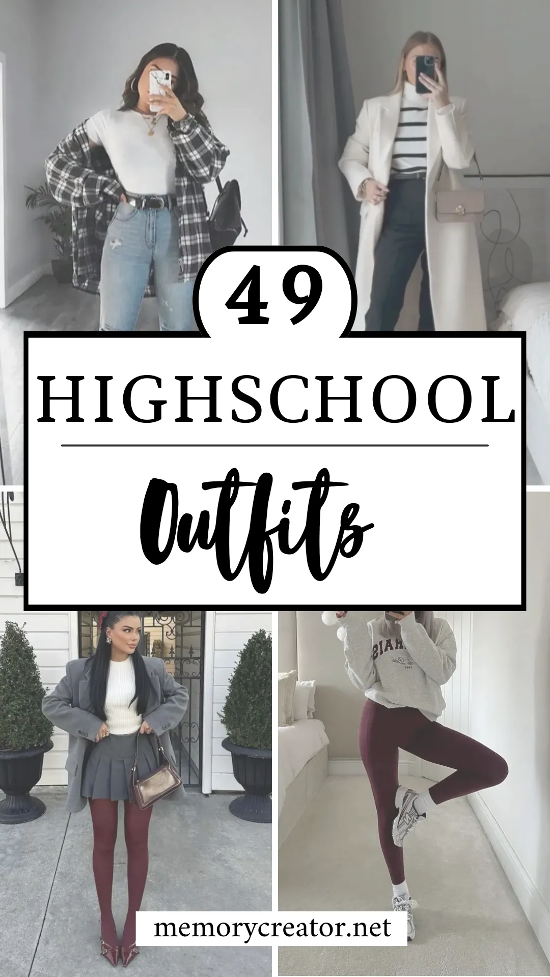 Highschool Outfits