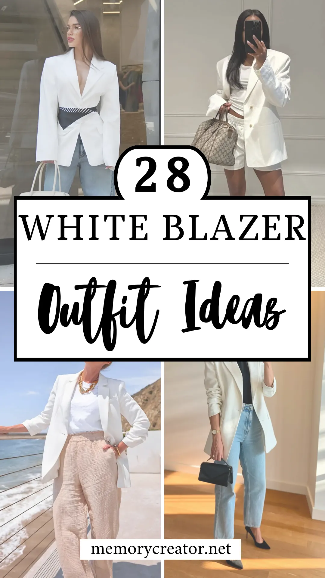 White Blazer Outfit