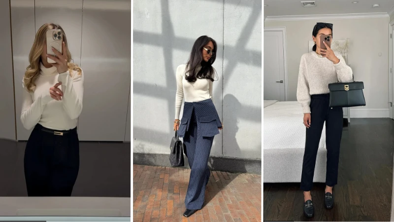 fall work outfits for women