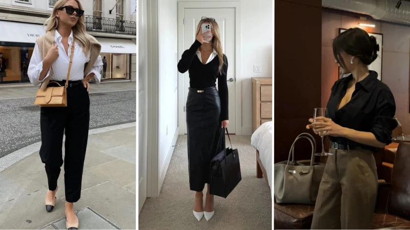 old money work outfits