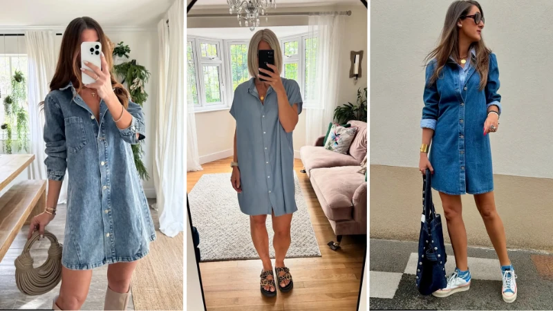 shirt dress outfit