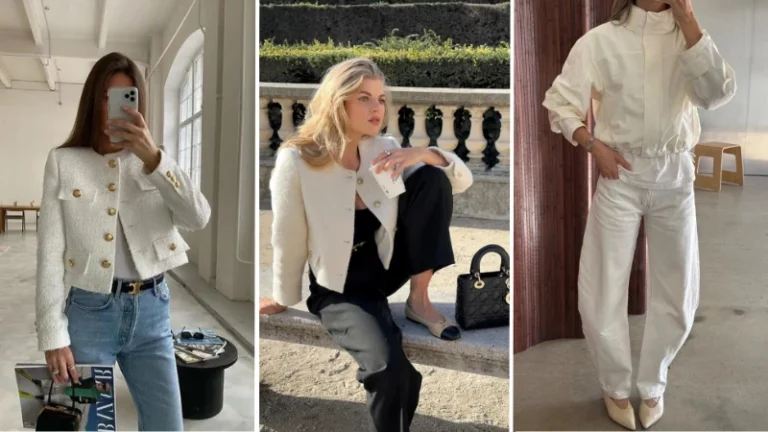 Chic 25+ White Jacket Outfit Ideas for Every Season