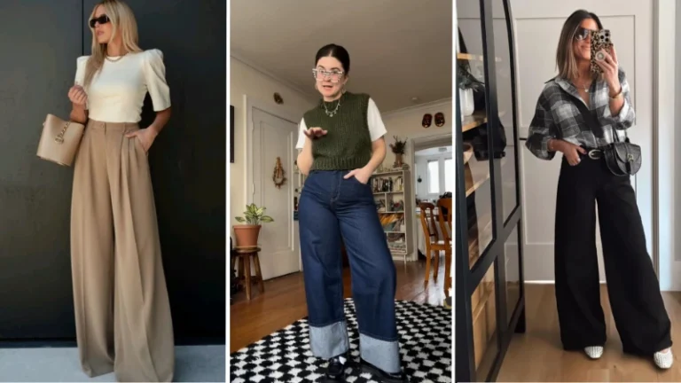 wide leg pants outfit