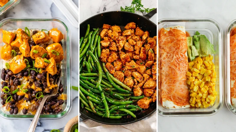 healthy meal prep