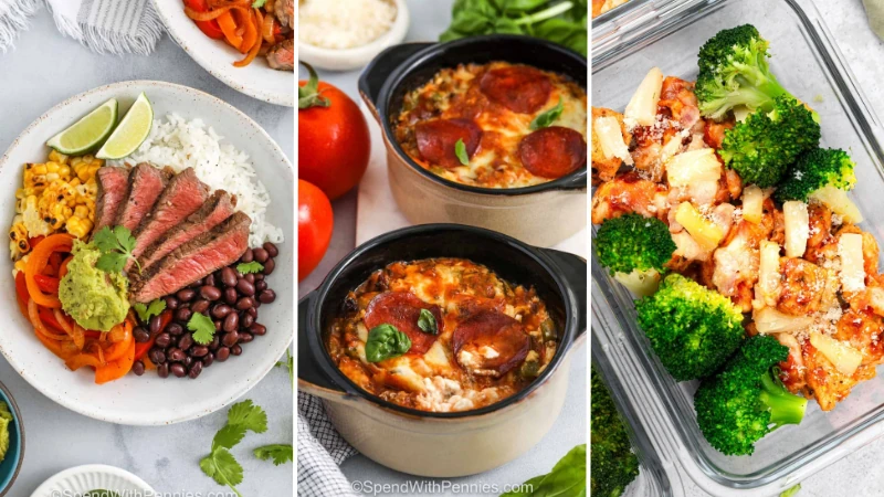 high protein lunches for work