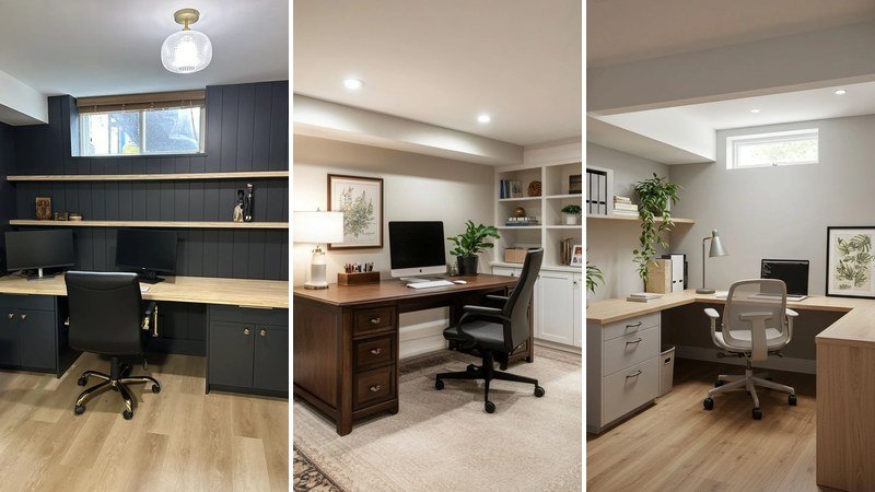 basement office