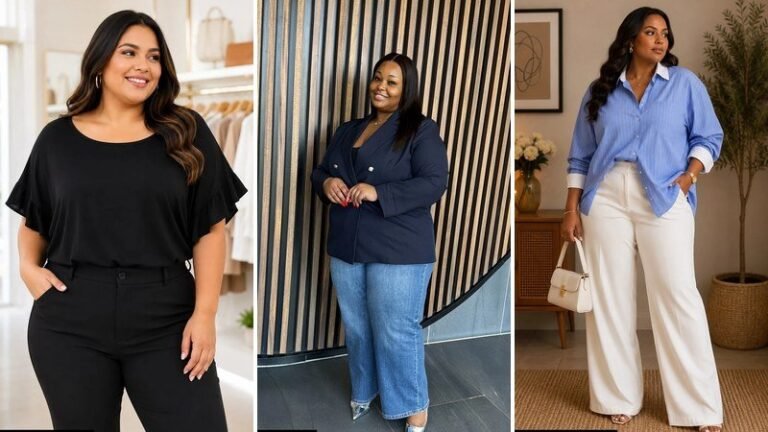 plus size business casual