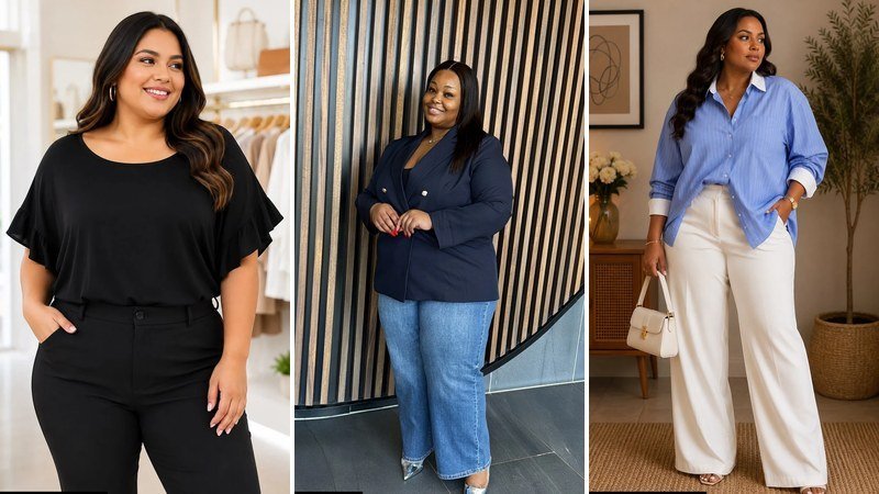 plus size business casual